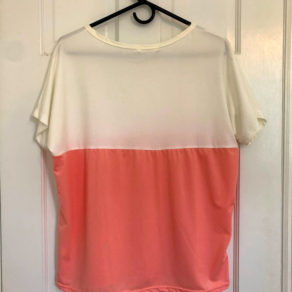 ROMWE Color Block Tee - Picture 3 of 4